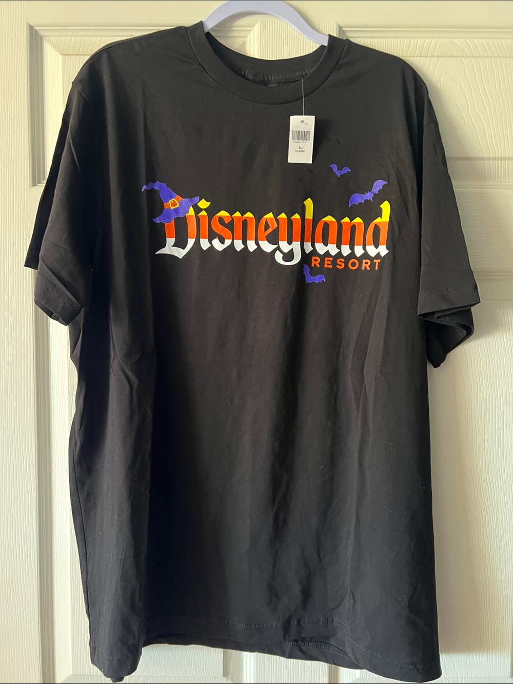 Adult Black Disneyland Halloween Tee